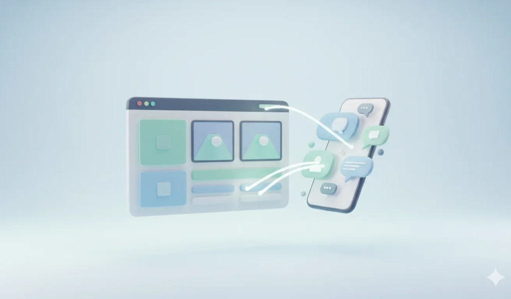 معاينة صفحة واتساب عالية التحويل